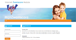Desktop Screenshot of cwp.zwemscore.nl