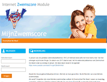 Tablet Screenshot of deabeel.zwemscore.nl