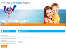 Tablet Screenshot of medicort.zwemscore.nl
